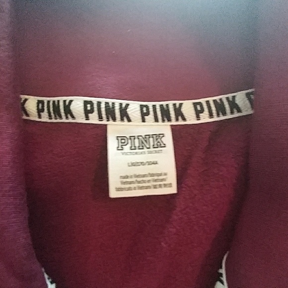 Brand new! Pink! Campus pull over sz large - Picture 2 of 5